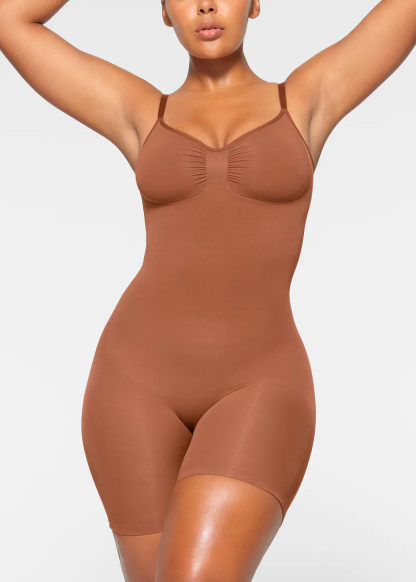 Customized mid-thigh jumpsuits